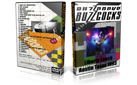 Artwork Cover of Buzcocks Compilation DVD Austin 1993 Audience