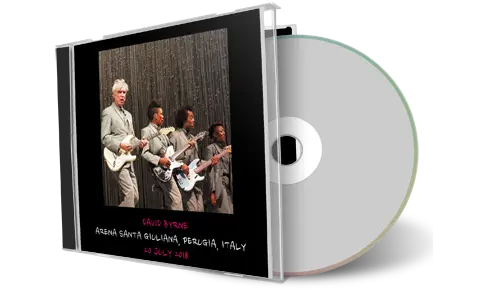 Artwork Cover of David Byrne 2018-07-20 CD Perugia Audience