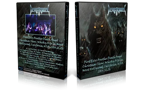 Artwork Cover of Death Angel 2014-12-26 DVD West Hollywood Audience