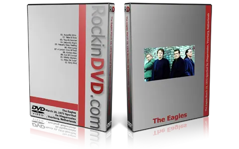 Artwork Cover of Eagles 1973-03-10 DVD Voorburg Proshot