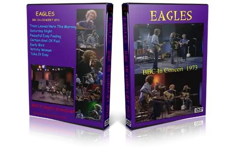 Artwork Cover of Eagles 1973-03-20 DVD BBC In Concert 1973 Proshot
