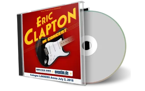 Artwork Cover of Eric Clapton 2018-07-02 CD Cologne Audience