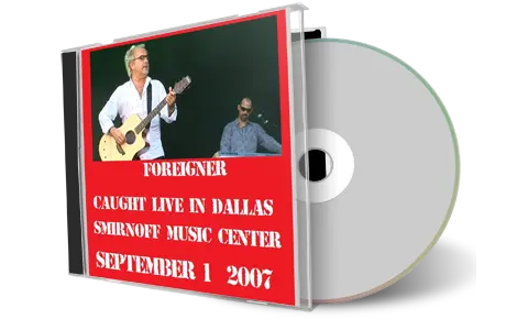 Artwork Cover of Foreigner 2007-09-01 CD Dallas Audience