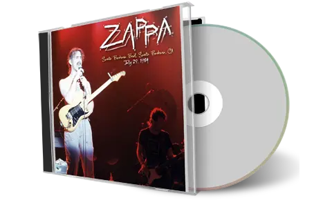 Artwork Cover of Frank Zappa 1984-07-29 CD Santa Barbara Audience