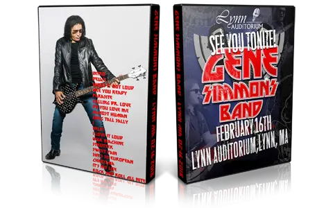 Artwork Cover of Gene Simmons 2018-02-26 DVD Lynn Audience