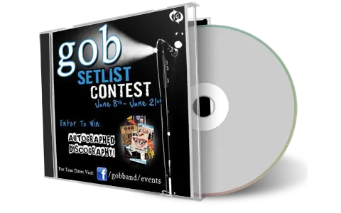 Artwork Cover of Gob 2012-06-26 CD Kelowna Audience