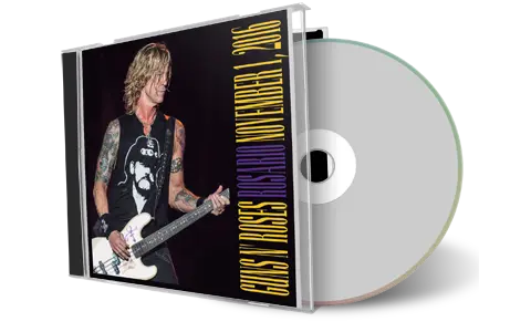 Artwork Cover of Guns N Roses 2016-11-01 CD Santa Fe Audience