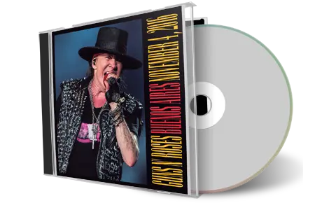 Artwork Cover of Guns N Roses 2016-11-04 CD Buenos Aires Audience