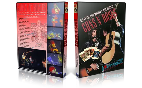 Artwork Cover of Guns N Roses 1993-05-29 DVD Milton Keynes Audience