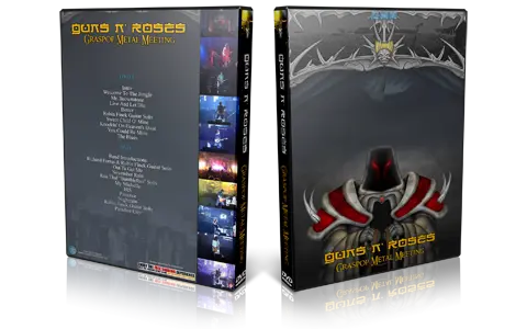 Artwork Cover of Guns N Roses 2006-06-24 DVD Dessel Audience