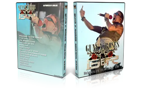 Artwork Cover of Guns N Roses 2006-06-29 DVD Roskilde Audience