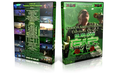 Artwork Cover of Guns N Roses 2006-12-20 DVD Universal City Audience