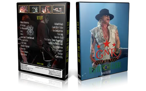 Artwork Cover of Guns N Roses 2010-03-16 DVD Porto Alegre Audience