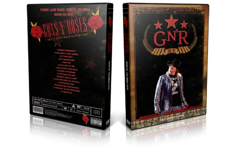 Artwork Cover of Guns N Roses 2010-03-30 DVD Bogota Audience