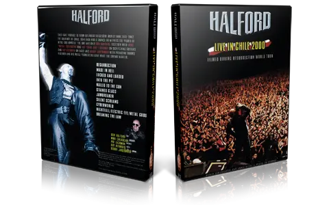Artwork Cover of Halford 2001-01-15 DVD Santiago Proshot