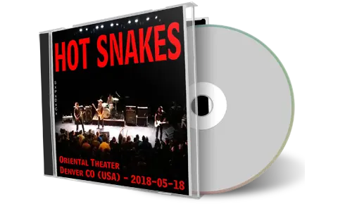 Artwork Cover of Hot Snakes 2018-05-18 CD Denver Audience