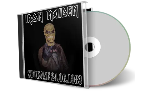 Artwork Cover of Iron Maiden 1983-06-24 CD Spokane Audience