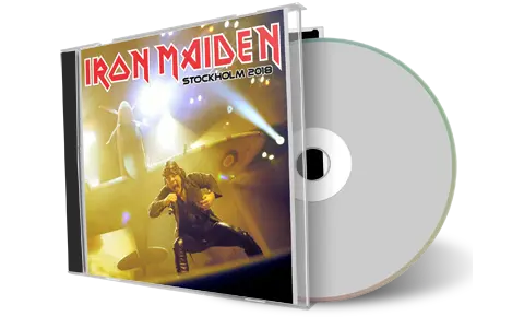 Artwork Cover of Iron Maiden 2018-06-01 CD Stockholm Audience