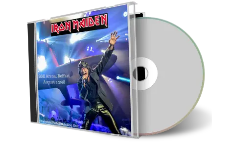 Artwork Cover of Iron Maiden 2018-08-02 CD Belfast Audience