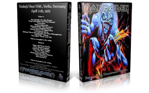 Artwork Cover of Iron Maiden 1993-04-11 DVD Berlin Audience