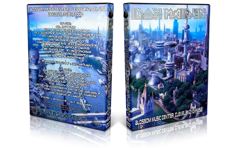 Artwork Cover of Iron Maiden 2000-08-23 DVD Ohio Audience