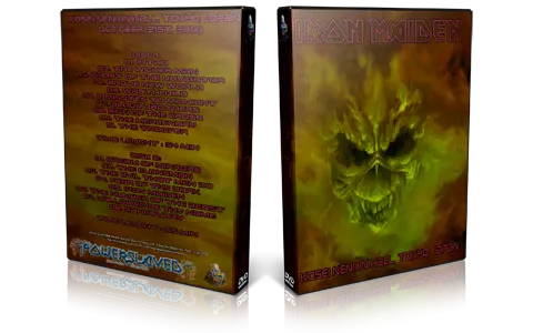 Artwork Cover of Iron Maiden 2000-10-21 DVD Tokyo Audience