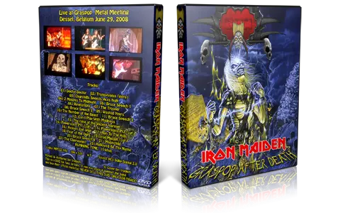 Artwork Cover of Iron Maiden 2008-06-29 DVD Graspop Audience