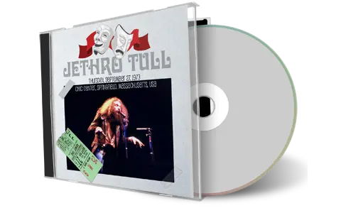 Artwork Cover of Jethro Tull 1973-09-27 CD Springfield Audience
