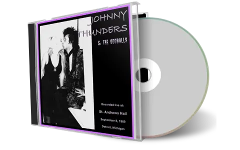 Artwork Cover of Johnny Thunders 1989-09-08 CD Detroit Soundboard