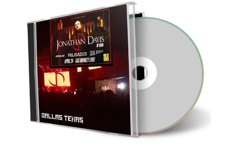 Artwork Cover of Jonathan Davis 2018-04-24 CD Dallas Audience