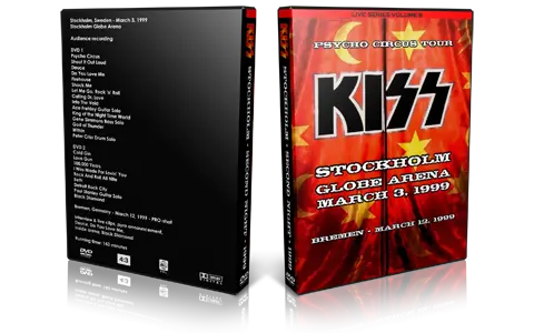 KISS 1999-03-03 DVD Stockholm Audience Live Show Recording