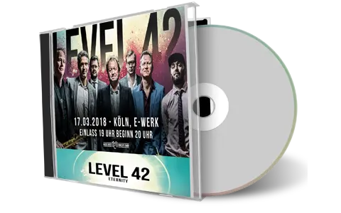 Artwork Cover of Level 42 2018-03-17 CD Cologne Audience