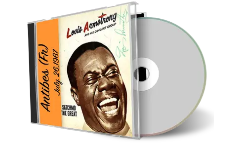 Artwork Cover of Louis Armstrong 1967-07-26 CD Antibes Soundboard