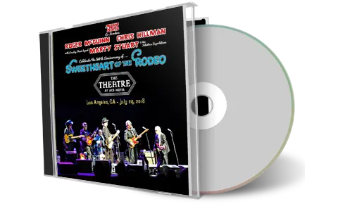 Artwork Cover of McGuinn Hillman and Stuart 2018-07-24 CD Los Angeles Audience