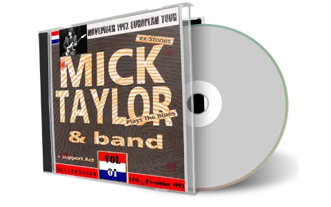 Artwork Cover of Mick Taylor 1992-11-14 CD Hellendoorn Audience
