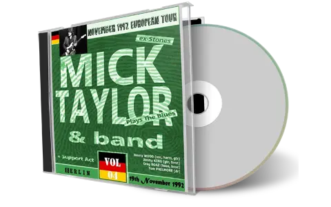 Artwork Cover of Mick Taylor 1992-11-19 CD Berlin Audience