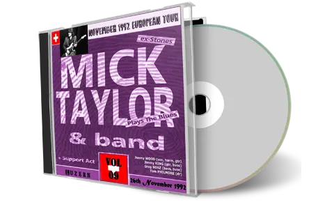 Artwork Cover of Mick Taylor 1992-11-26 CD Luzern Audience