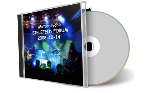 Artwork Cover of Motorpsycho 2008-10-14 CD Bielefeld Audience