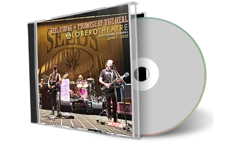 Artwork Cover of Neil Young 2018-06-21 CD Santa Barbara Audience