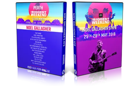 Artwork Cover of Noel Gallaghers High Flying Birds 2018-05-26 DVD BBC Musics The Biggest Weekend Proshot