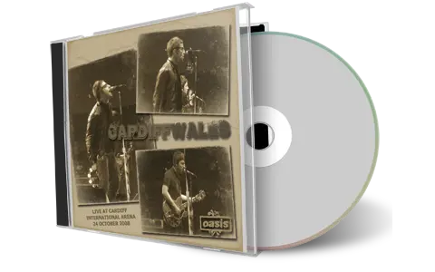 Artwork Cover of Oasis 2008-10-24 CD Cardiff Audience