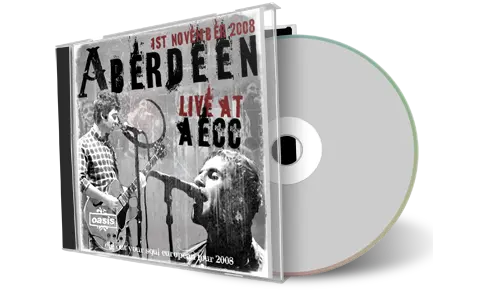 Artwork Cover of Oasis 2008-11-01 CD Aberdeen Audience
