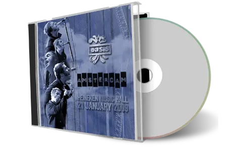 Artwork Cover of Oasis 2009-01-21 CD Amsterdam Audience
