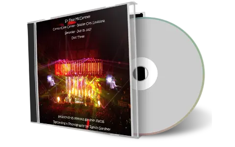 Artwork Cover of Paul McCartney 2017-07-15 CD Bossier City Audience