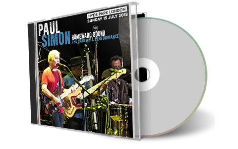 Artwork Cover of Paul Simon 2018-07-15 CD London Audience