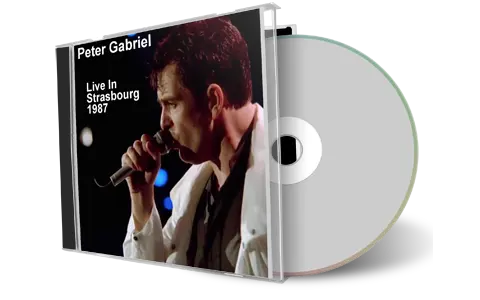 Artwork Cover of Peter Gabriel 1987-09-23 CD Strasbourg Audience