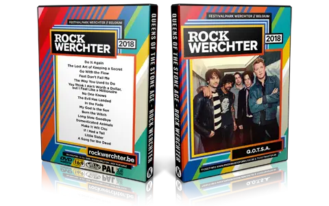 Artwork Cover of Queens of the Stone Age 2018-07-05 DVD Rock Werchter Proshot