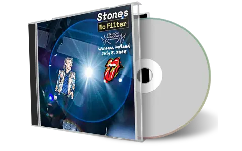 Artwork Cover of Rolling Stones 2018-07-08 CD Warsaw Audience