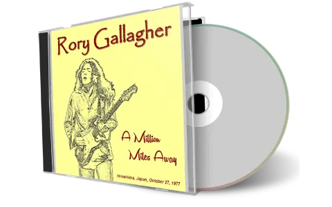 Artwork Cover of Rory Gallagher 1977-10-27 CD Hiroshima Audience