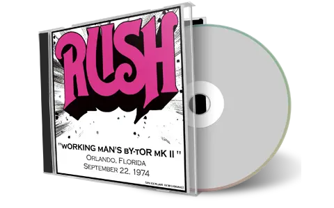 Artwork Cover of Rush 1974-09-22 CD Orlando Audience
